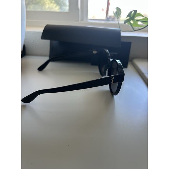 Saint Laurent Sunglasses SL M25/K 005 Polished Black 56-20-145 YSL Italy main image 4